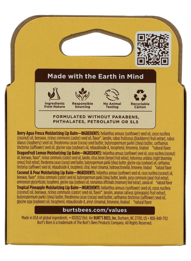 Burt's Bees BURTS BEES Tropical Assortment Lip Balm, 0.6 OZ - Image 2