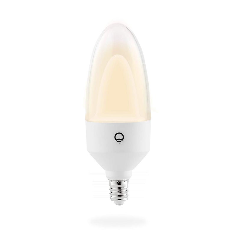 LIFX Candle White to Warm E12, 480 lumens, Wi-Fi Double-Diffuser Smart LED Light Bulb, Tunable White, Dimmable, No Bridge Required, Compatible with Alexa, Hey Google, Apple HomeKit. - Image 1