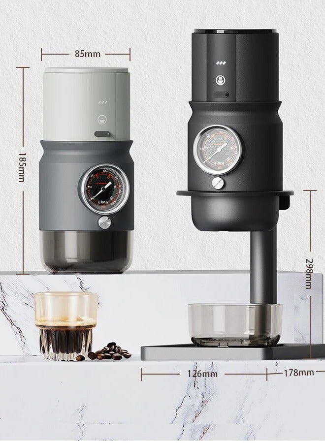 STARSEEKER Super58 Complete set Portable Espresso Machine with Bracket, Dosing Funnel,Coffee Tamper,Silicone insulation sleeve and Carry Bag