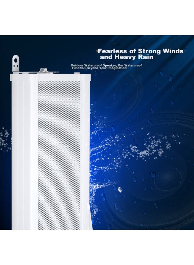 SAST Sast St51 Outdoor Waterproof Column Speaker, Outdoor Constant Voltage Wall-mounted Speaker, School Broadcast Loudspeaker - Image 3