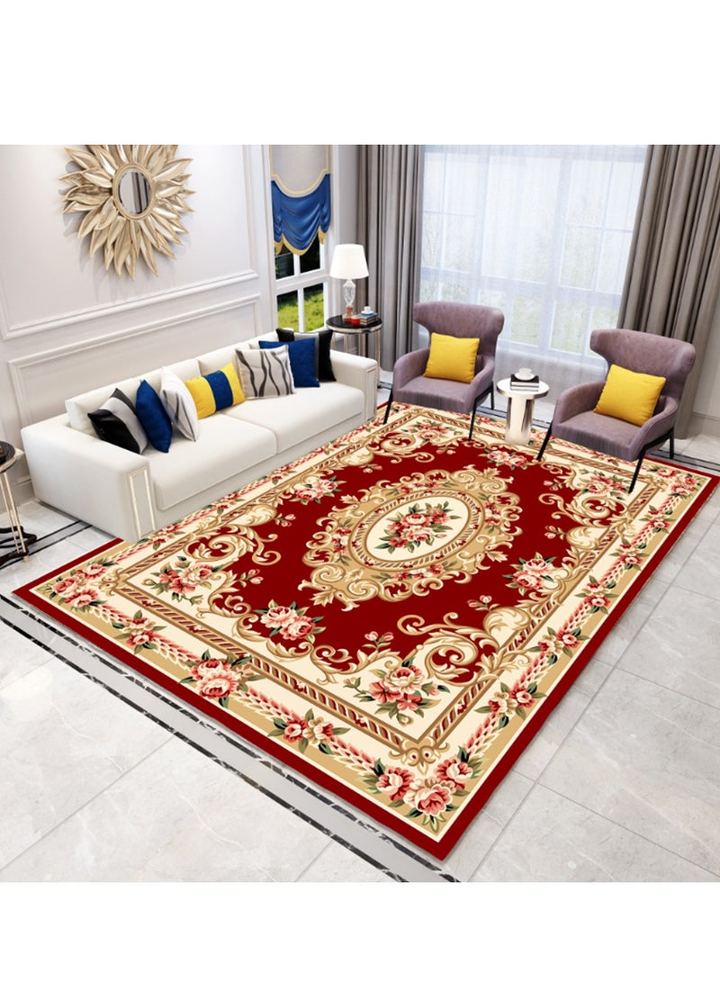 Sharpdo Modern Area Rugs Simple Short Pile Carpet Living Room Rug Anti Slip Floor Mat Home Decor Bedroom Carpets 200*300CM - Image 1