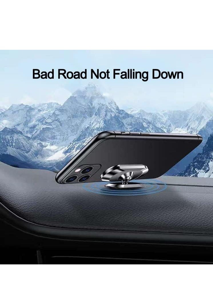 Universal Magnetic Car Phone Holder Rotating Compatible with All Smartphones - Image 2