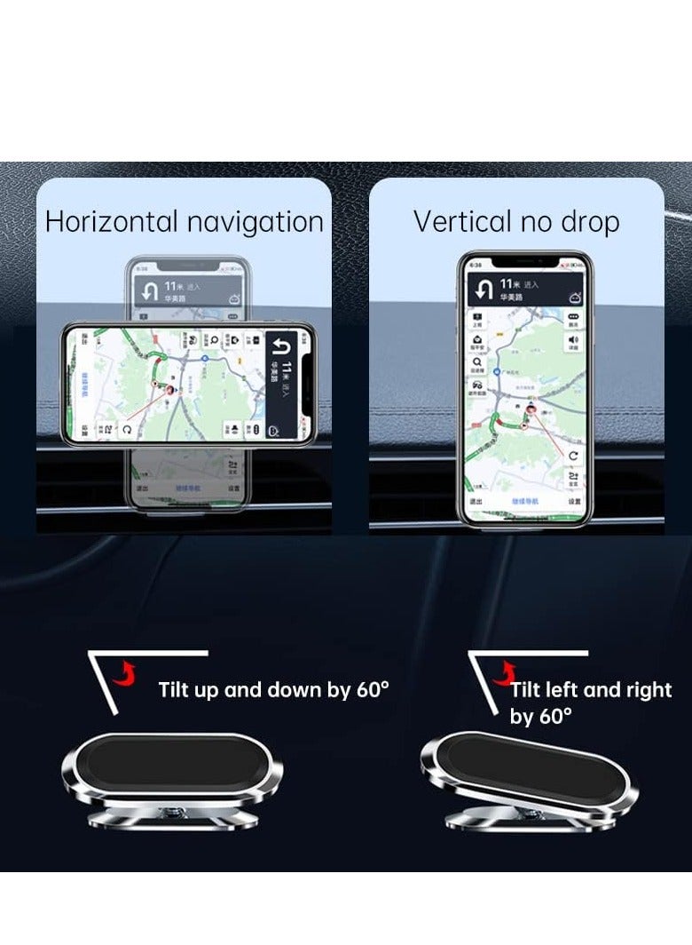 Universal Magnetic Car Phone Holder Rotating Compatible with All Smartphones - Image 5