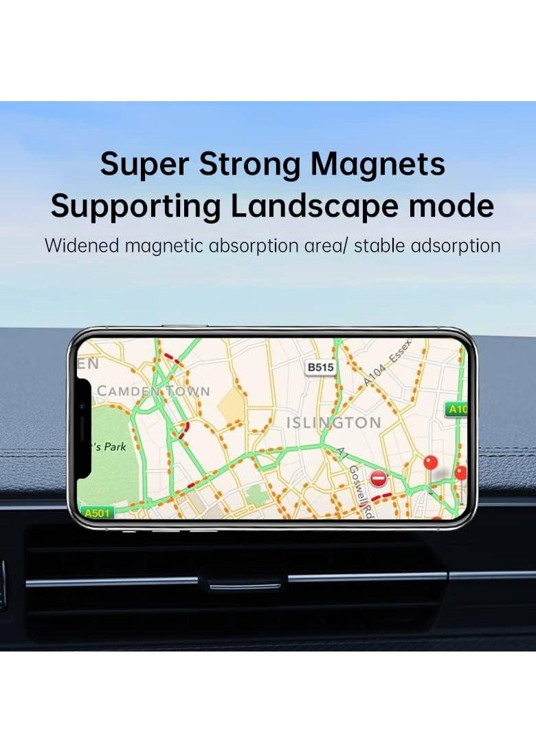 Universal Magnetic Car Phone Holder Rotating Compatible with All Smartphones - Image 4
