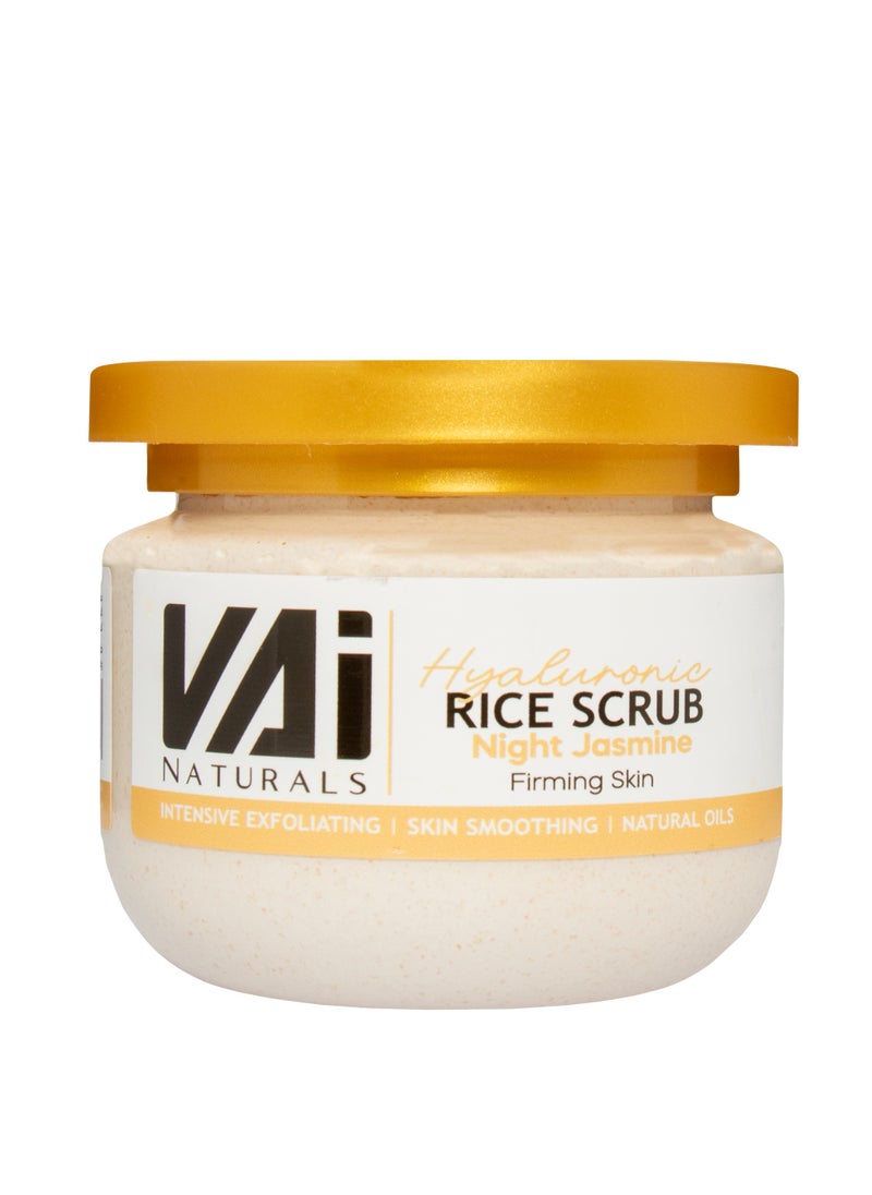 VAI Naturals VAI Naturals Night Jasmine Rice Scrub with Panthenol B5 - Exfoliating Facial Scrub, 280ml  - Image 1