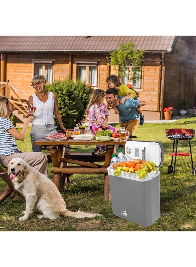 سفاري مبرد ومدفئ حراري سفاري SF029 بجهد 12 فولت - ثلاجة سيارة محمولة بوظيفة مزدوجة وسخان طعام للسفر والتخييم والنزهات والاستخدامات الخارجية، هيكل خفيف الوزن من مادة ABS مع قفل للمقبض، وضع توفير الطاقة وتشغيل منخفض الضوضاء، أبعاد 44 × 40 سم، الوزن الصافي 3.7 كجم. - Image 5