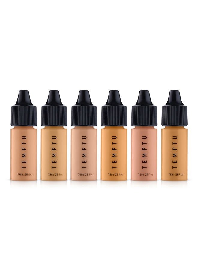 Temptu Perfect Hydra Lock Airbrush Foundation Starter Set - Image 1