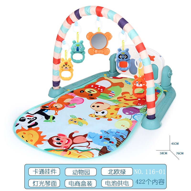 Baby Piano Gym Fitness Frame with Music, 0-1 Year - Image 2