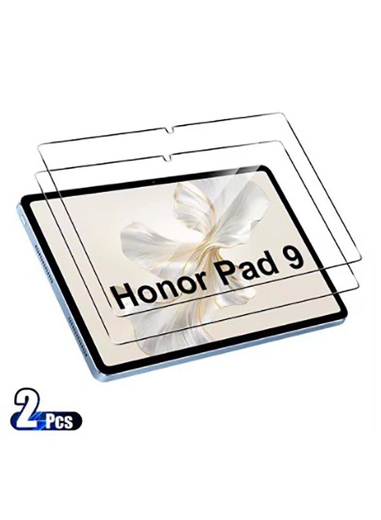 2 PACK Screen Protector For Honor Pad 9/Pad 9 Pro 12.1 Inch [Tempered Glass] [Glass with 9H Hardness] Screen Protector  - Image 1