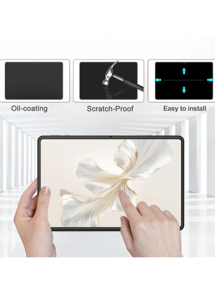 2 PACK Screen Protector For Honor Pad 9/Pad 9 Pro 12.1 Inch [Tempered Glass] [Glass with 9H Hardness] Screen Protector  - Image 3