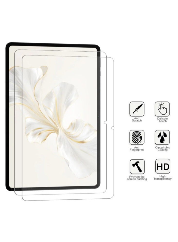2 PACK Screen Protector For Honor Pad 9/Pad 9 Pro 12.1 Inch [Tempered Glass] [Glass with 9H Hardness] Screen Protector  - Image 4
