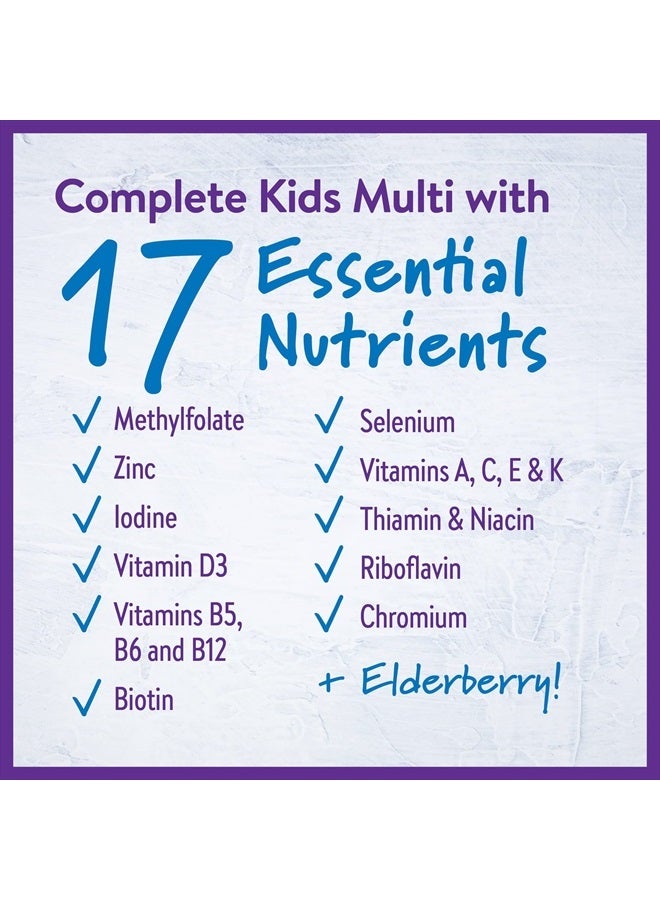 New Chapter, Kid's Multivitamin Gummies, Berry Citrus, 60 Gummies - Image 3