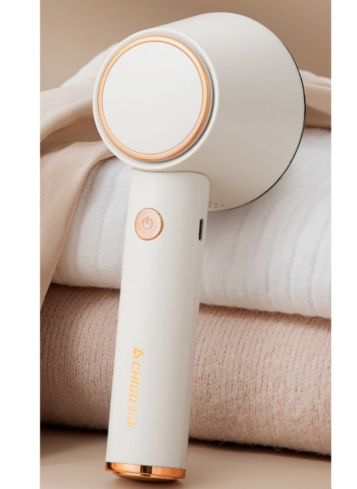 CHIGO New Electric Hair Ball Trimmer Household Rechargeable Clothing Hair Ball Remover Portable Fabric Shaver Endurance USB Charging Lint Remover Fuzz Shaver With One Spare Blade - Image 1