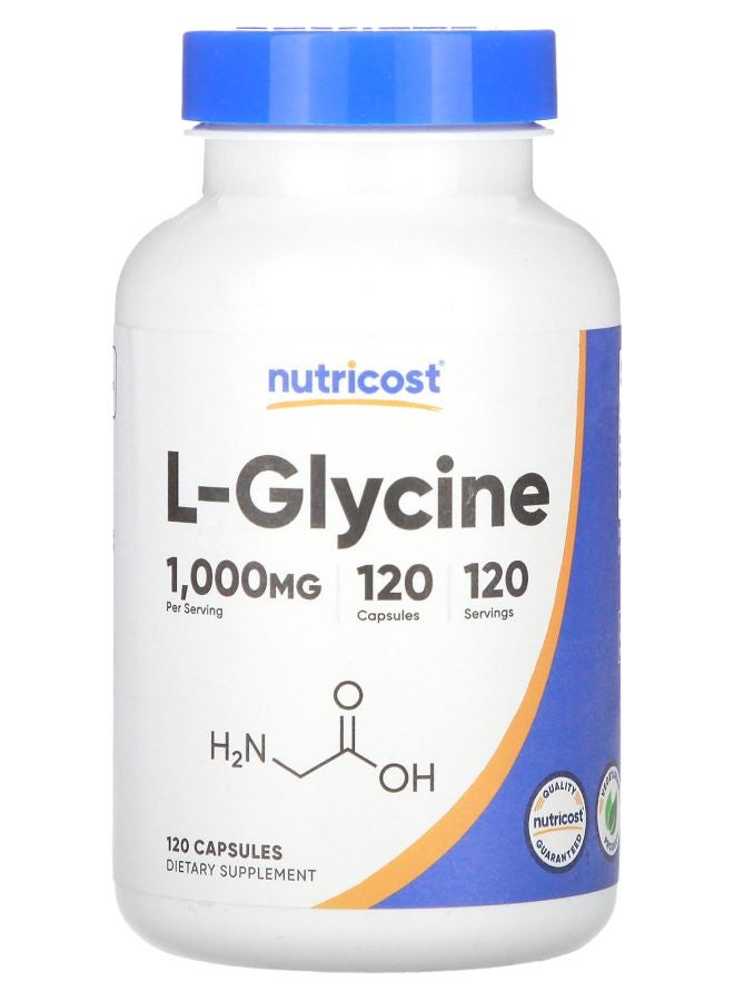 L-Glycine 1000 mg 120 Capsules