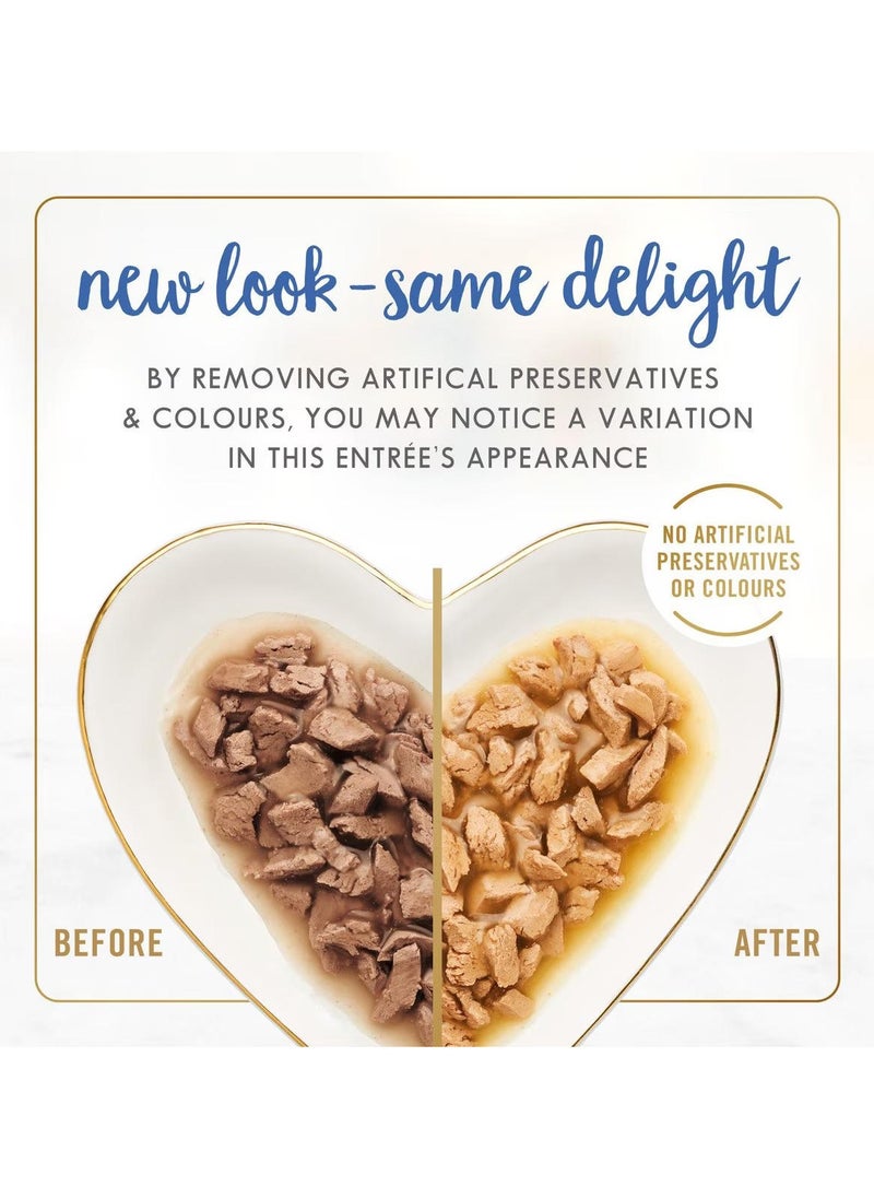 Purina Fancy Feast - Gravy Lovers Ocean Whitefish & Tuna Feast In Sauteed Seafood Flavour Gravy 85G - Image 1