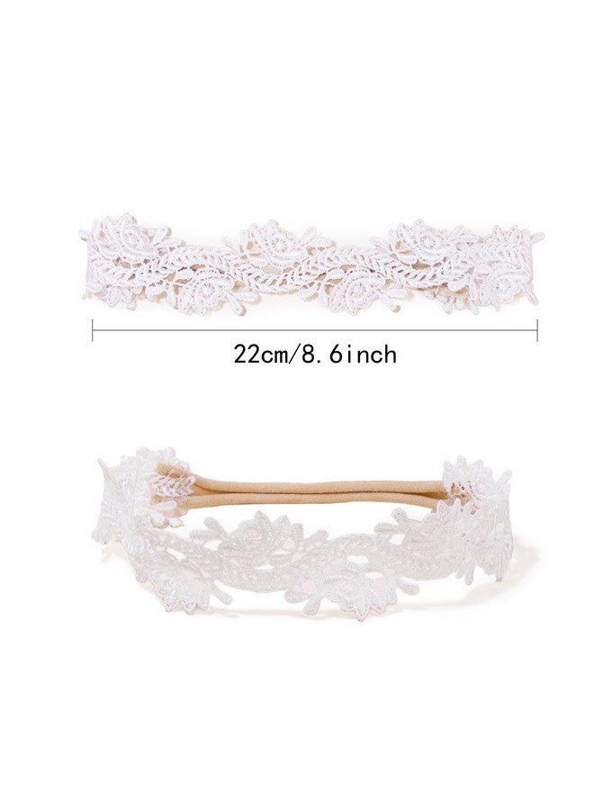 BFNAAgirl New Model Baby Girl Nylon Headbands Nylon Flower Elastic Hairbands 3pcs Hair Accessories Gift for Newborn Infant Toddlers (BF-XKFD005) - Image 3