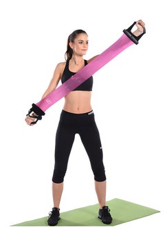 GROIC Adjustable Stretching Bands Yoga, Resistance Band Chest Expander Arm Back Shoulder Exercise Elastic Rope Stretch Fitness Band, Leg, Hand Stretcher, Arm Exerciser for Yoga Pilates, Home Gym Workout  - Image 2