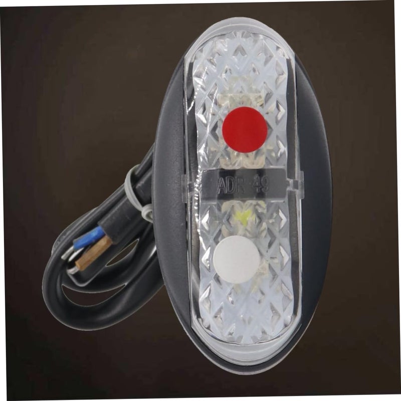 Red White LED Side Marker Lights For Trucks High Brightness Durable Trailer Position Lamps Easy Installation Low Power Consumption - Image 3