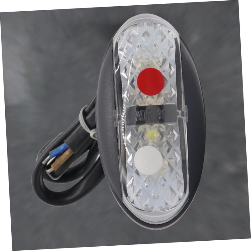 Red White LED Side Marker Lights For Trucks High Brightness Durable Trailer Position Lamps Easy Installation Low Power Consumption - Image 4