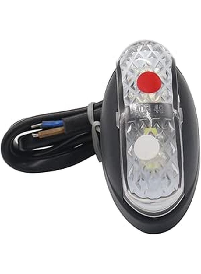 Red White LED Side Marker Lights For Trucks High Brightness Durable Trailer Position Lamps Easy Installation Low Power Consumption - Image 1