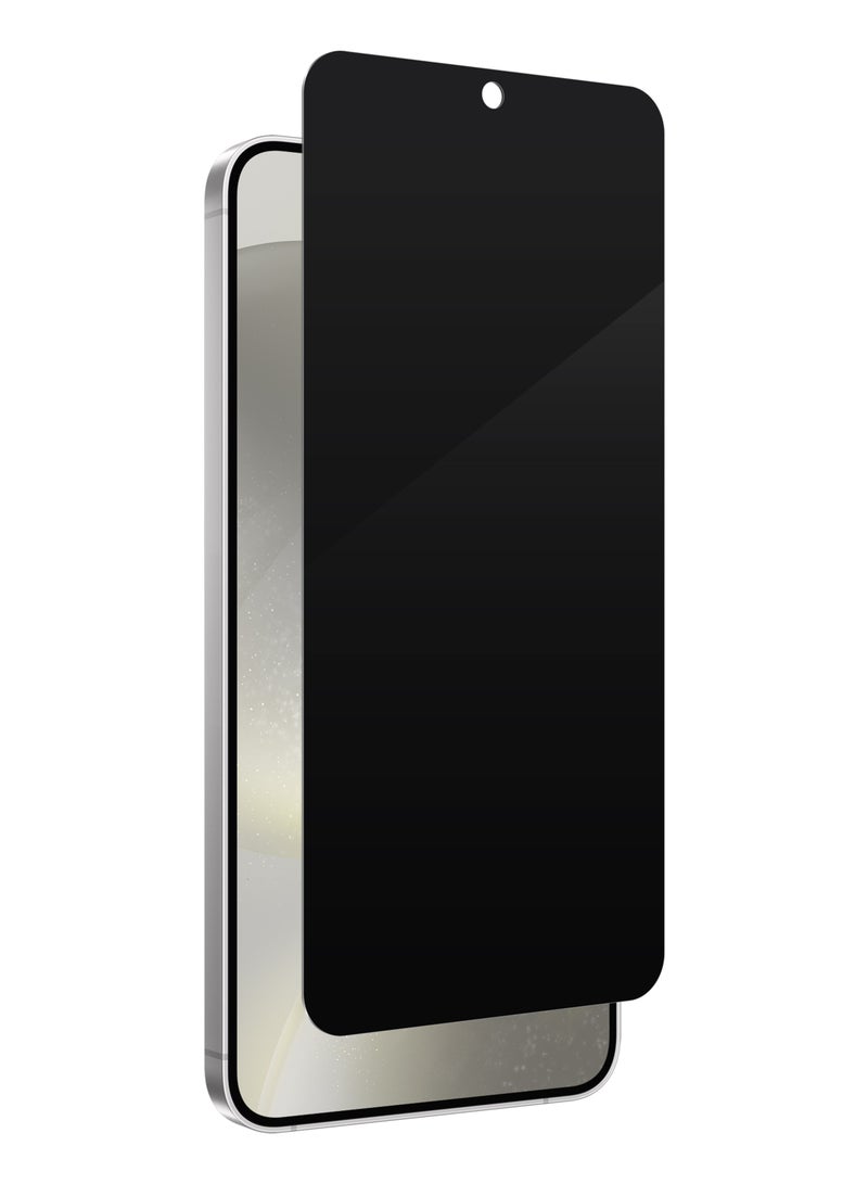 أوريجنال واقي شاشة الخصوصية لهاتف سامسونج جالاكسي S24 بلس - زجاج مقسّى مضاد للكهرباء الساكنة مع خصوصية ESD، صلابة 9H، مضاد للتجسس، مقاوم للغبار، ملمس فائق النعومة - Image 1