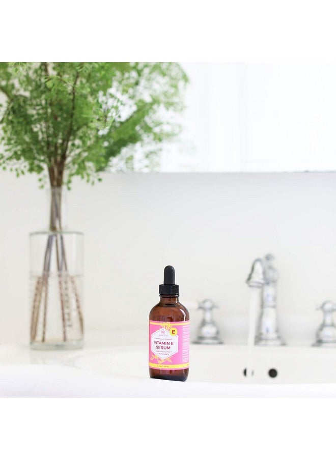 Leven Rose Leven Rose Vitamin E Oil Serum 100% Pure Organic All Natural Face, Dry Skin & Body Moisturizer Treatment, Hair & Nail Growth Oil, Pure Makeup Remover, Acne Cleansing Oil Large 4 oz  - Image 5