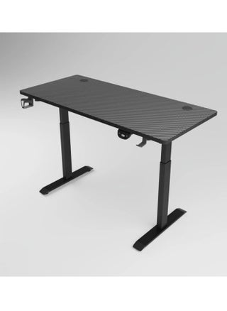 Multifunctional Adjustable Height Gaming Desk with Remote, Handle Rack, Cup Holder, USB Socket and Headphone Hook 120 CM - pzsku/Z707E33E0AC21EFF0B21CZ/45/_/1726576905/fdc103c9-861a-44cc-9487-67626039a275
