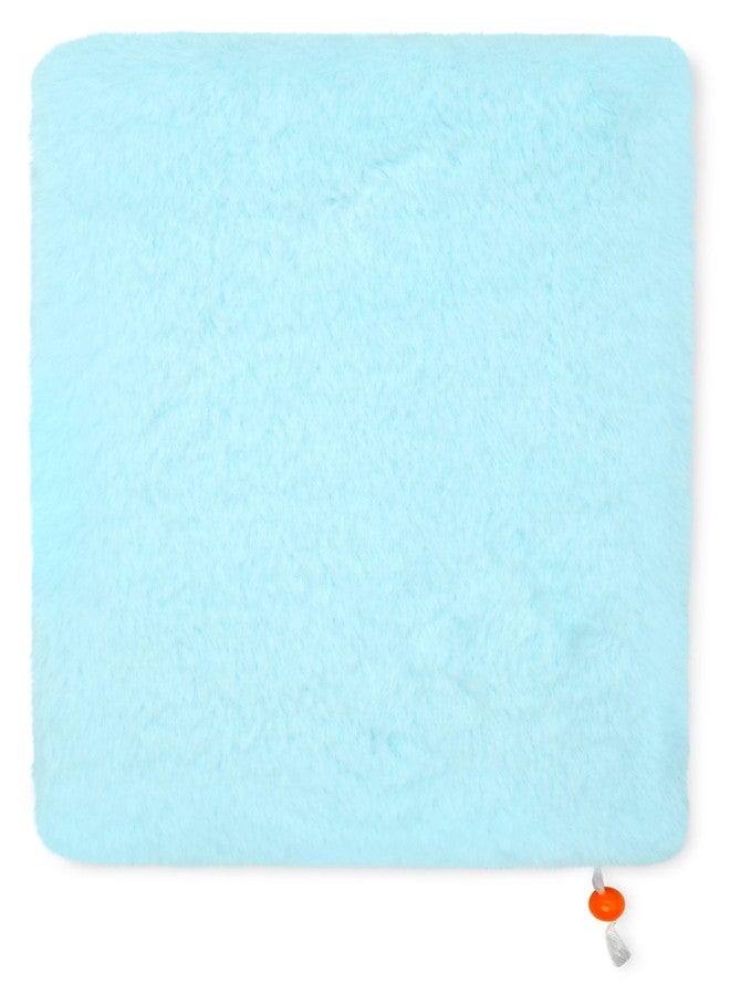 iscream Dippin' Dots Plush Fur Floating Dots Book-Bound Lined-Page 8.5" Journal - Rainbow Dots - Image 5