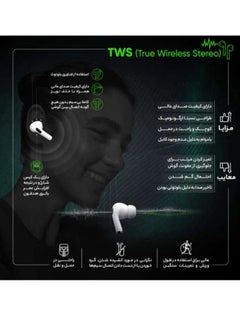 ELTRAZONE XK-TWS08 Bluetooth Headphones – True Wireless Stereo (TWS), Touch Control, Deep Bass, Comfortable Fit, Long Battery Life  - Image 5