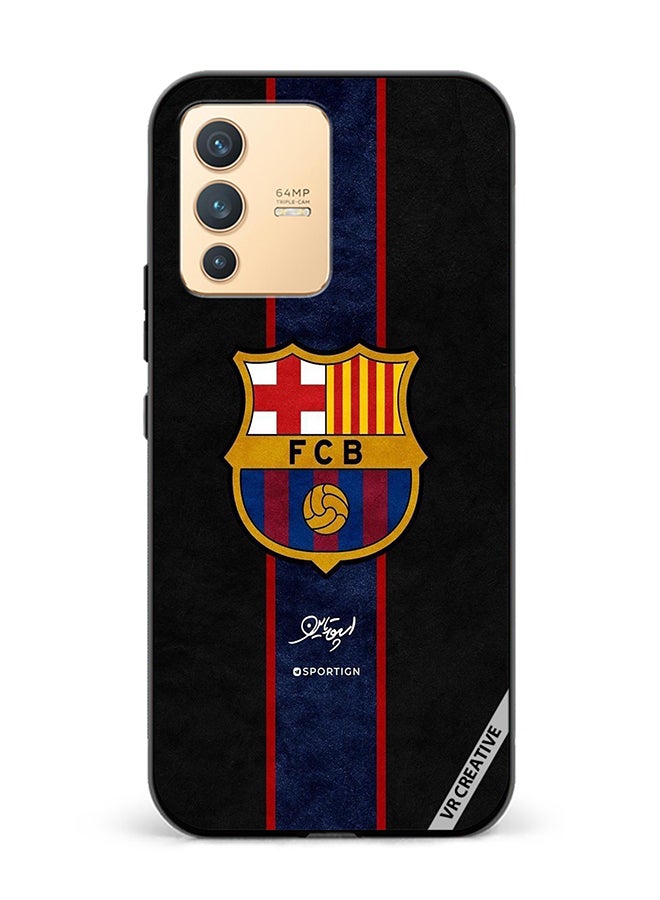 VR CREATIVE Protective Case Cover For Vivo V23 5G Fcb Design Multicolour - Image 1