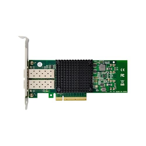 Millennium Technology 10Gb Dual SFP+ Port Ethernet Converged Network Adapter PCIe x8 with X520 82599ES Chipset DA2 - Image 3