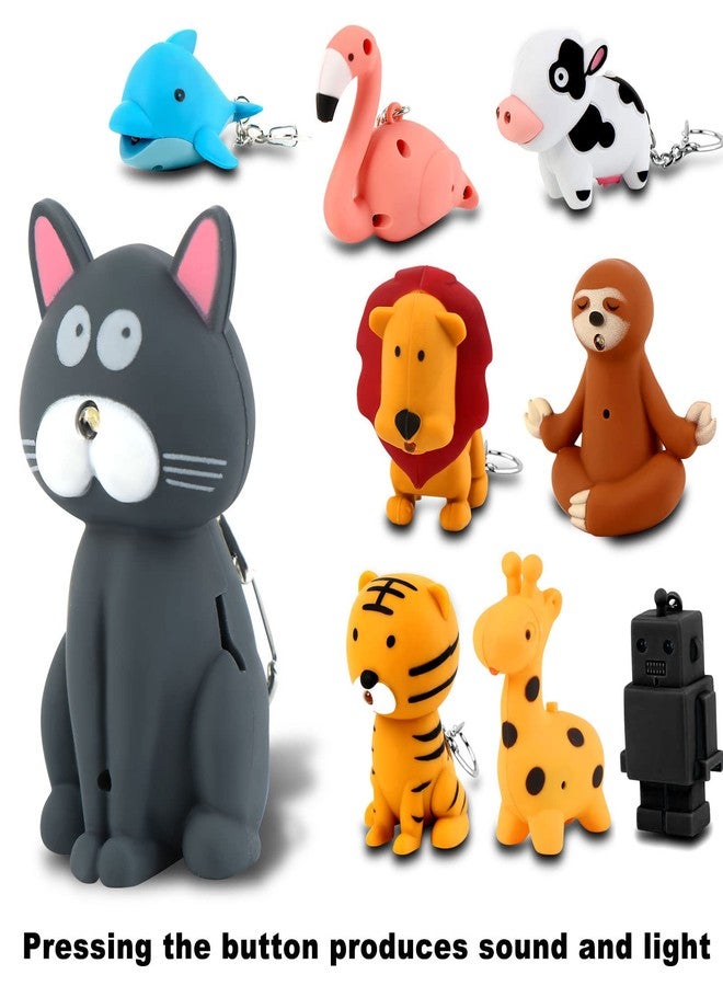 Oppaxf 9 Styles Pediatric Nurse Flashlight Keychain - Animal & Badge Light, Pen Lights for Nurses, Type 2, 1 inches, Modern - Image 3