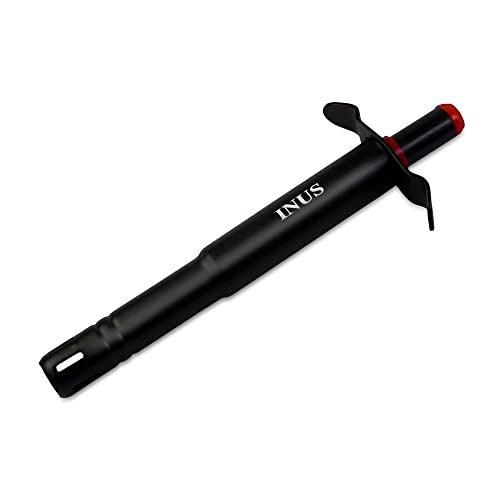 INUS Easy Grip Metal Regular Gas Lighters for Gas Stoves, Restaurants & Kitchen Use (Color - Black) Pack of 1 - Image 1