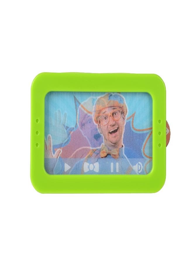 Blippi ستائر بلippi TV (متنوعة)، تشمل 6 شخصيات عشوائية بطول 3 إنش وبطاقات صور ثلاثية الأبعاد مع رمز QR - Image 5
