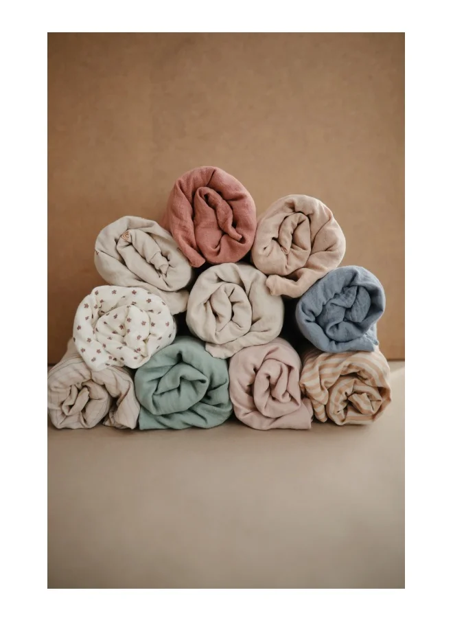 mushie Changing Pad Cover Blush