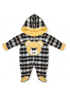 Baby jumpsuit with a bear design with fur on the inside and a hood - pzsku/Z707E95B9C01C6F2C07CCZ/45/_/1730723888/6cf79d04-de72-48e7-a4d5-8fc37b8ca836