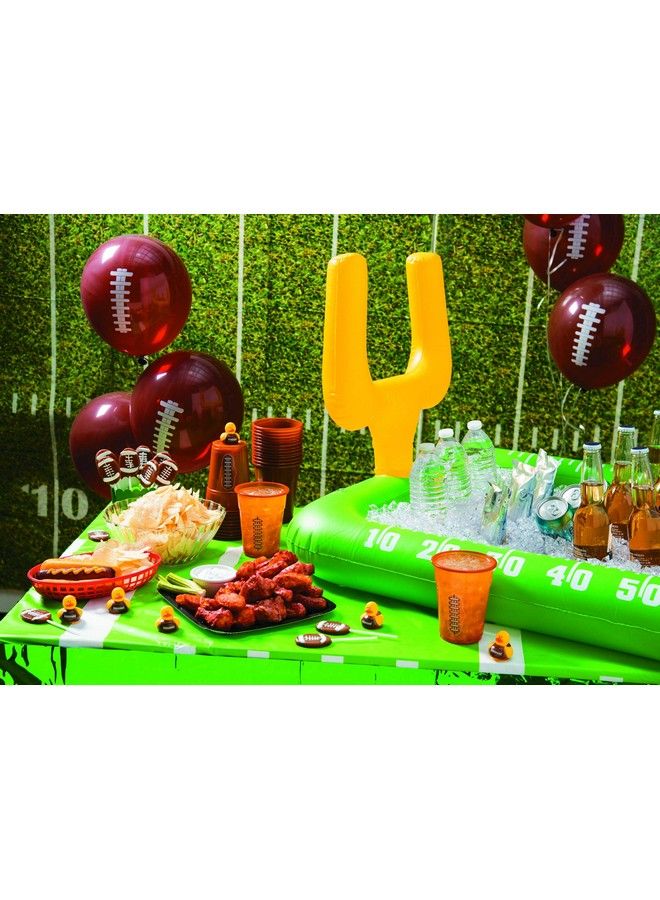 Fun Express Mini Football Rubber Ducks (Set Of 24) Rubber Duckiestabletop Decor Accents Party Favors Novelty Gifts - Image 4