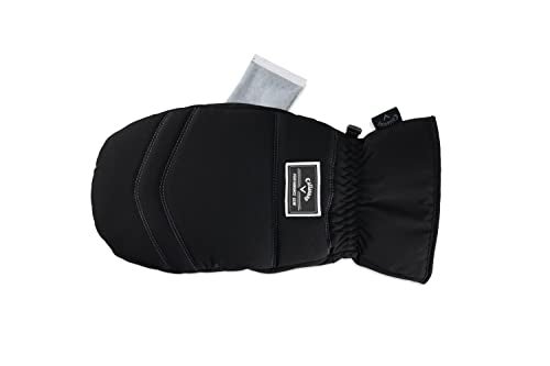Callaway Golf Thermal Grip Cold Weather Golf Gloves Black Mittens One Size Worn on Both Hands - Image 3