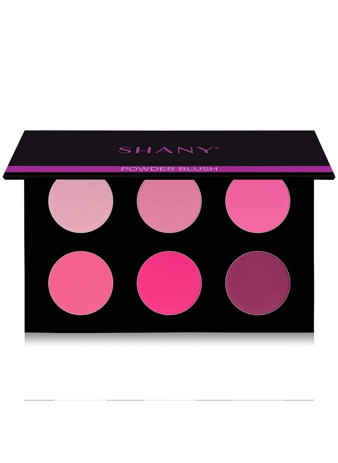 Shany Shimmer & Matte Cooltoned Blush Palette Layer 5 Refill For The 6 Layer Mini Masterpiece Collection Makeup Set  - Image 2