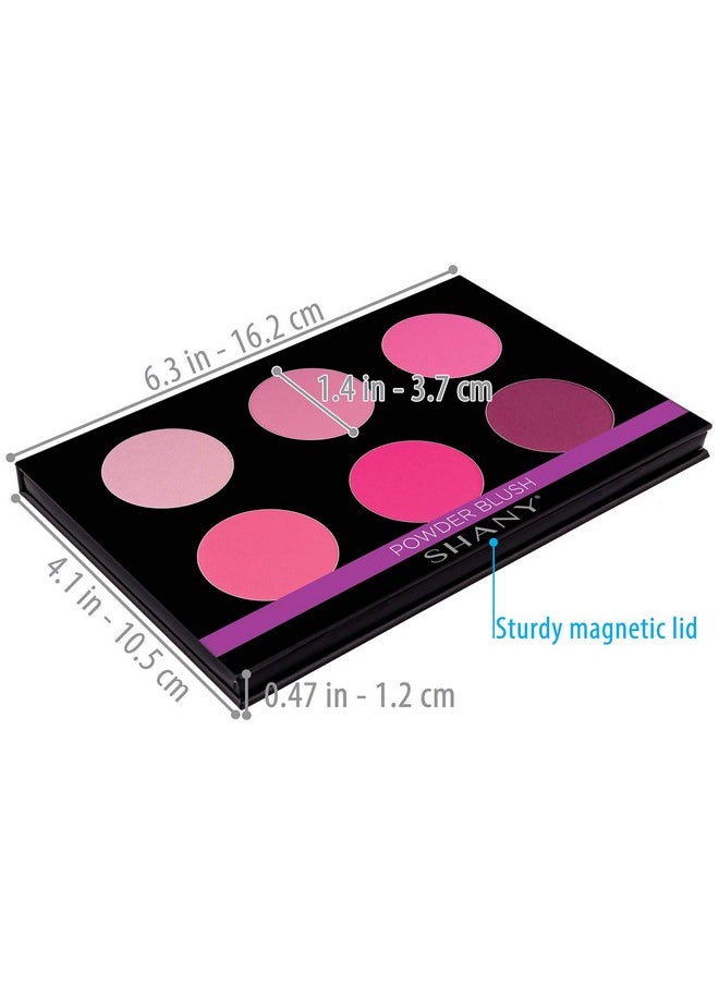 Shany Shimmer & Matte Cooltoned Blush Palette Layer 5 Refill For The 6 Layer Mini Masterpiece Collection Makeup Set  - Image 5