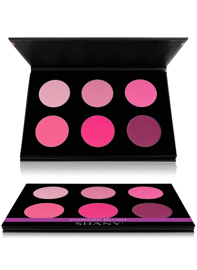 Shany Shimmer & Matte Cooltoned Blush Palette Layer 5 Refill For The 6 Layer Mini Masterpiece Collection Makeup Set  - Image 3