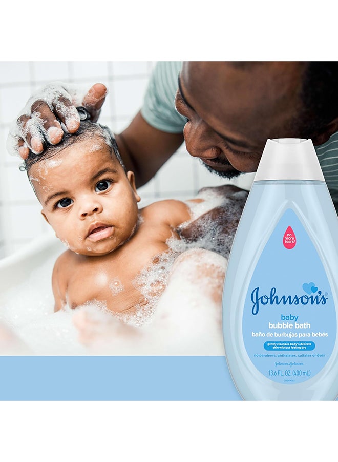 Johnson's Baby Bubble Bath For Gentle Baby Skin Care, 13.6 fl. oz - Image 3