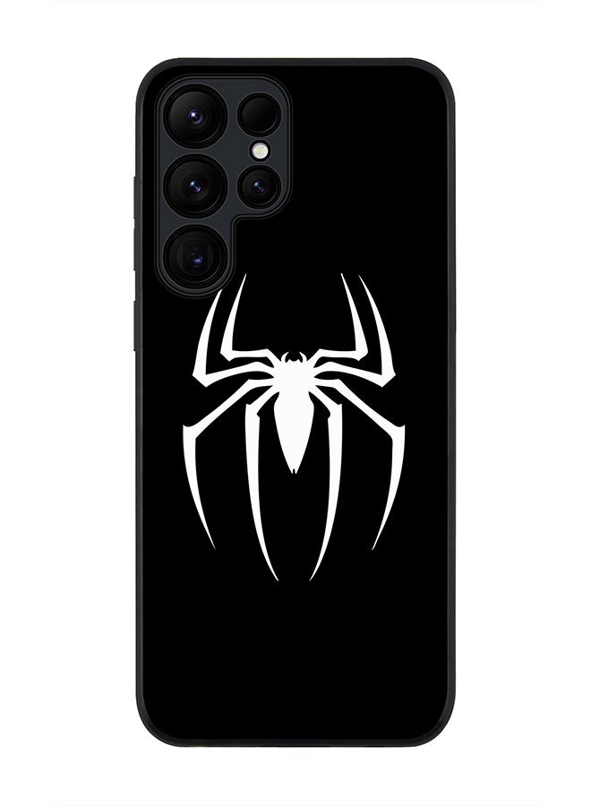 Stylizedd For Samsung Galaxy S25 Ultra 5G Case,Slim fit Camera Protection, Shockproof Thin Phone cover  - Spidermark (Black)  - Image 1