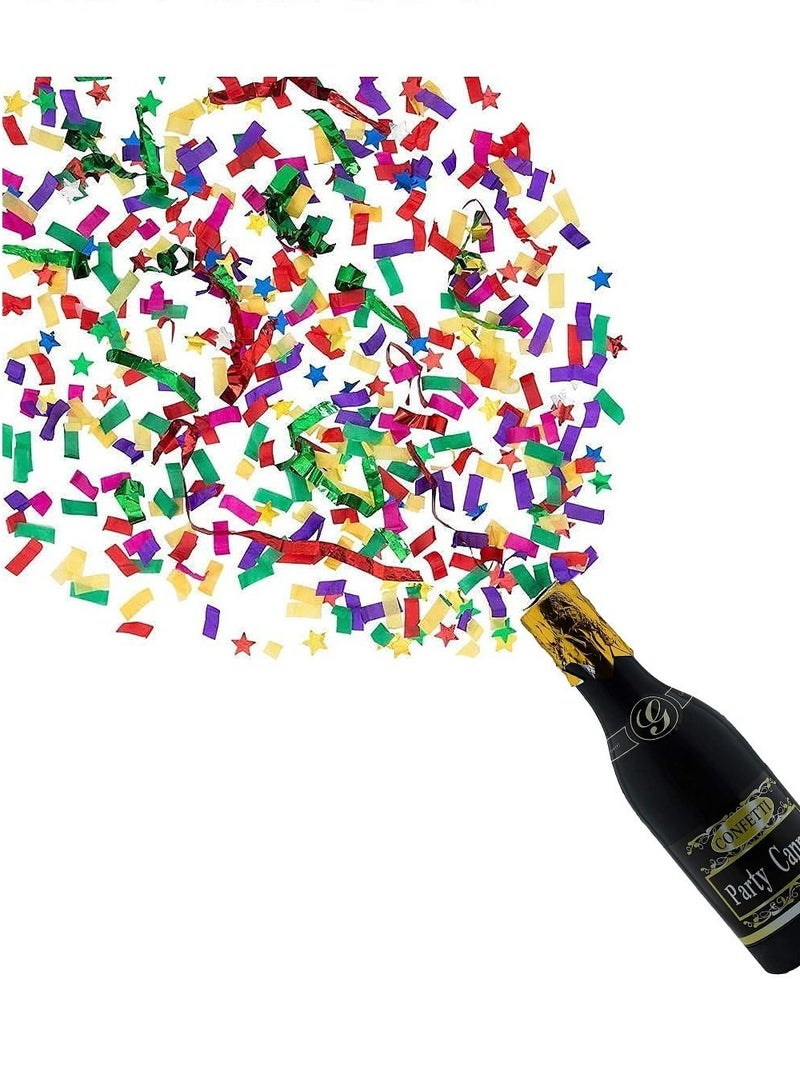 JOLLITY LLC مفرقعات احتفالية على شكل زجاجة شمبانيا - متعددة الألوان - Image 2