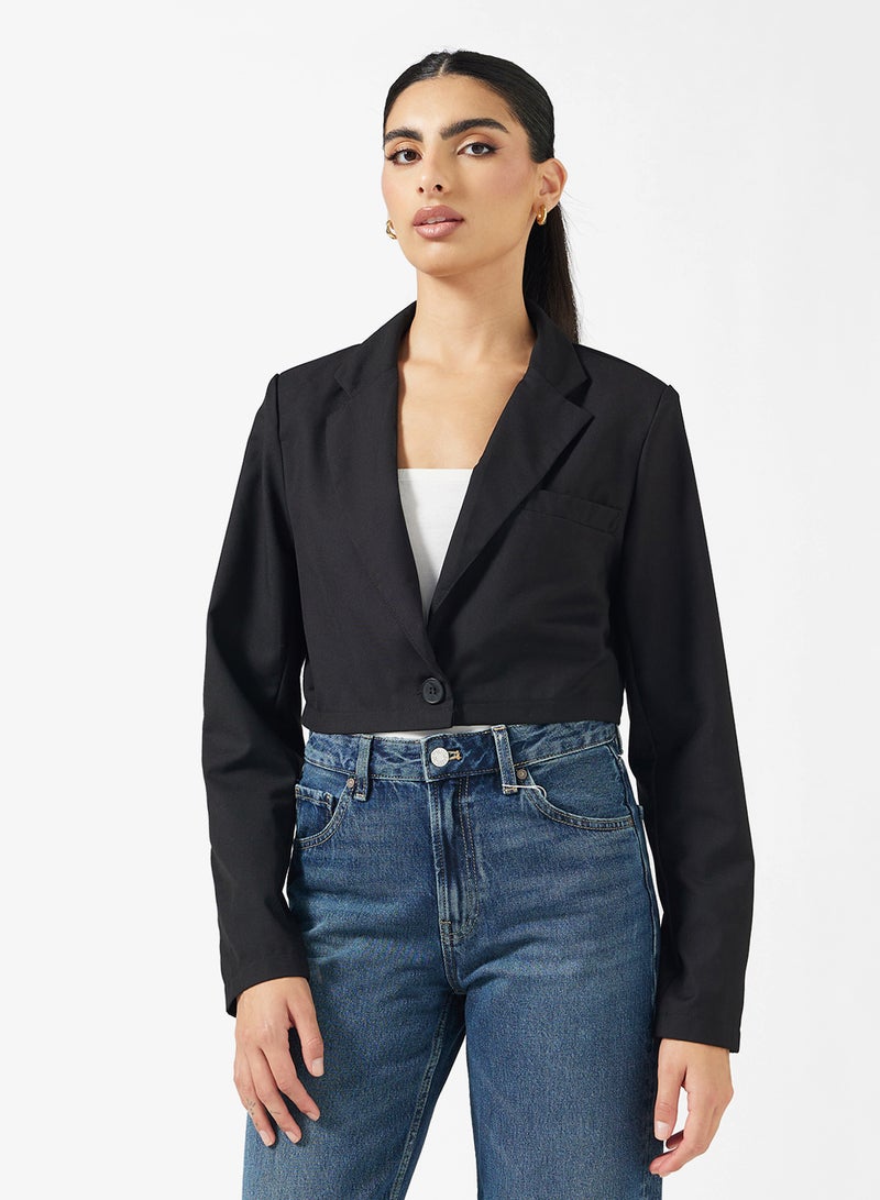 ELLA Cropped Blazer - Image 1