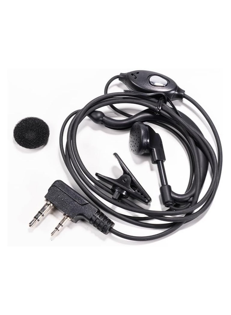 Walkie Talkies Long Range for Adults with Earpieces,16 Channel Walky Talky Rechargeable Handheld Two Way Radios (2 Pack)  - Image 5