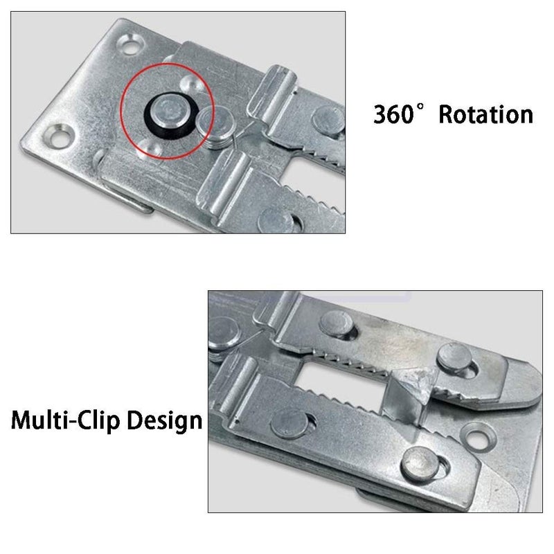 HOWDIA HOWDIA 4 Pack Sectional Couch Connector with Screws  - Image 5