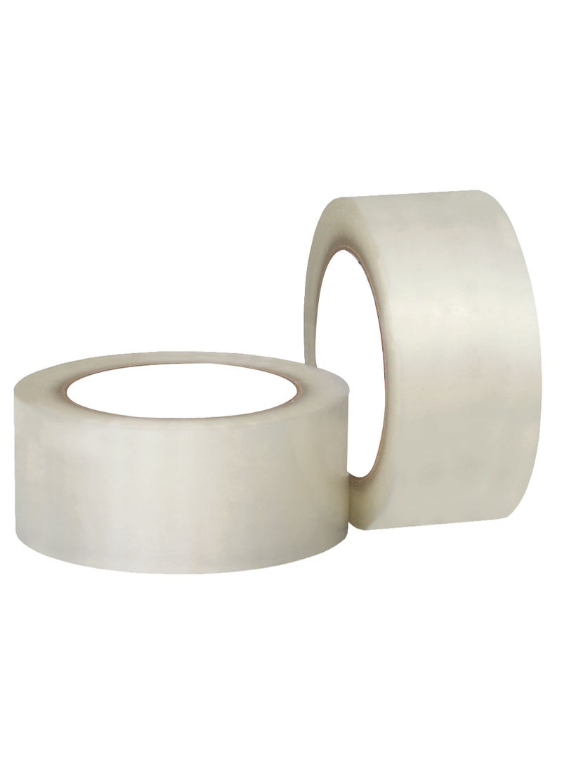 DCGPAC DCGPAC Clear Strong Heavy Duty Packaging Tape for Office, Home, School, Gift wrapping Tape 48microns 2inch x 100yards 6 Rolls 