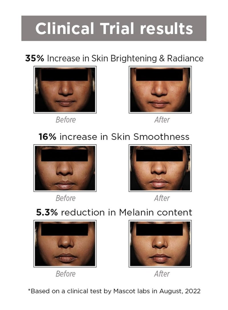 SkinQ Face Brightening Serum with Licorice and Lactic Acid AHA Based Serum for Tan Pigmentation and Dark Spots Exfoliates Brightens and Repairs Sun Damaged Skin for Women and Men 15ml - Image 3
