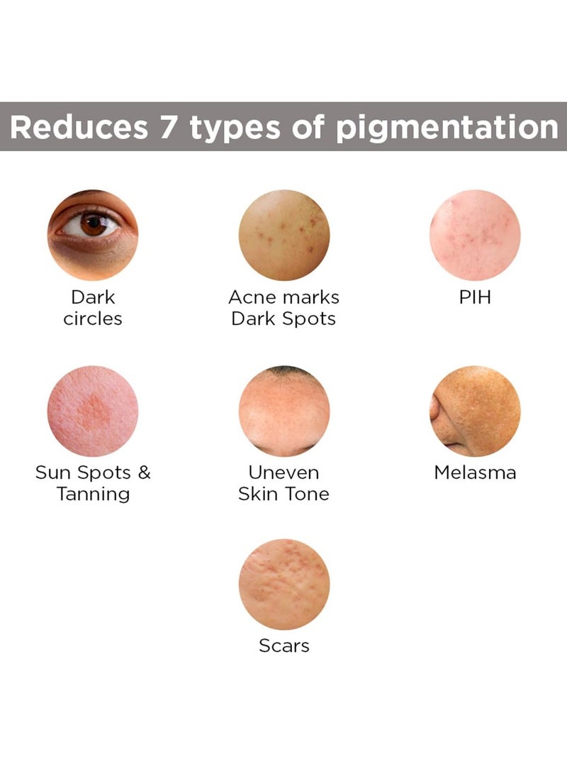 SkinQ Face Brightening Serum with Licorice and Lactic Acid AHA Based Serum for Tan Pigmentation and Dark Spots Exfoliates Brightens and Repairs Sun Damaged Skin for Women and Men 15ml - Image 4